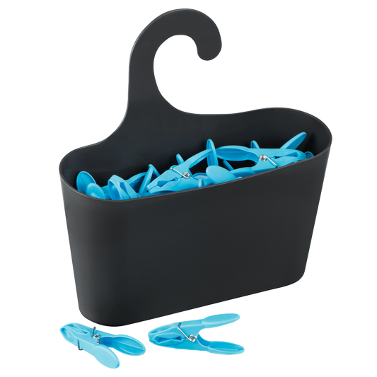 XAVAX 110217 Clothes Peg Set, Blue