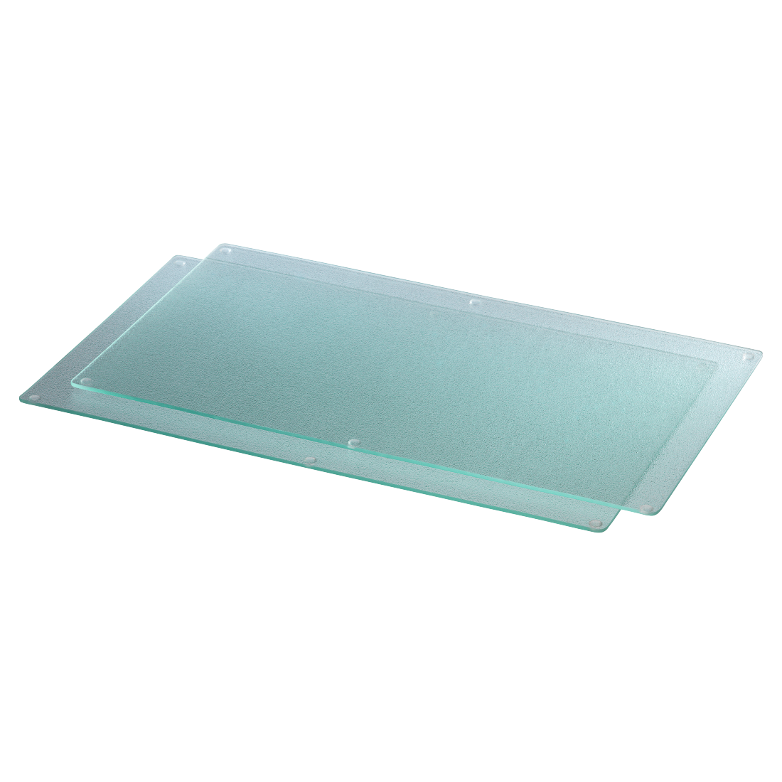 XAVAX 111011 Stove Cover Plate, pack of 2, "Clear" design, 52 cm x 30 cm
