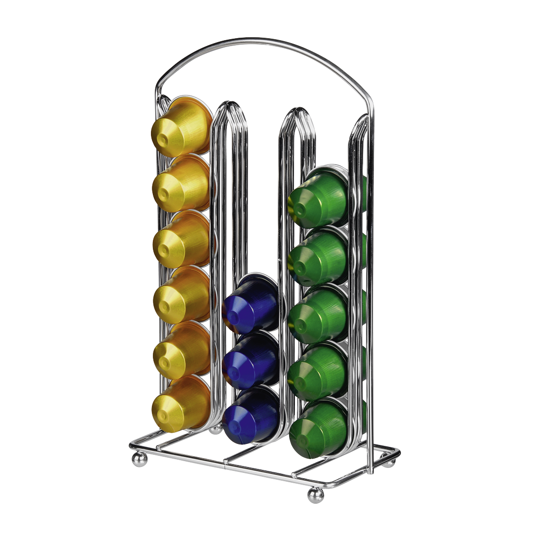 XAVAX 111059 "Donatore" Coffee Capsule Stand for Nespresso, 36 capsules