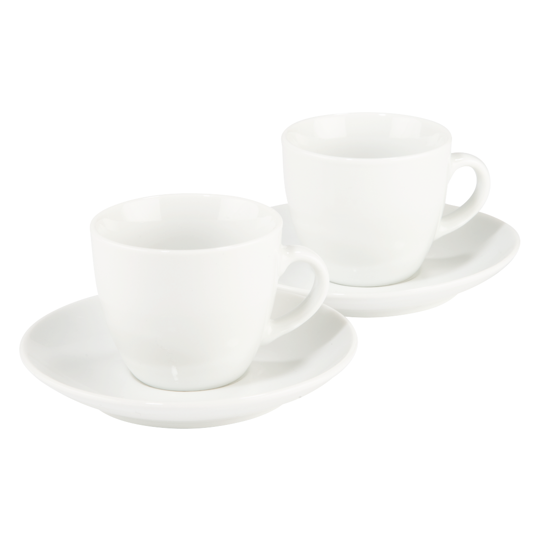 XAVAX 111213 "Vacant" Espresso Cup Set, 4 Pcs., white