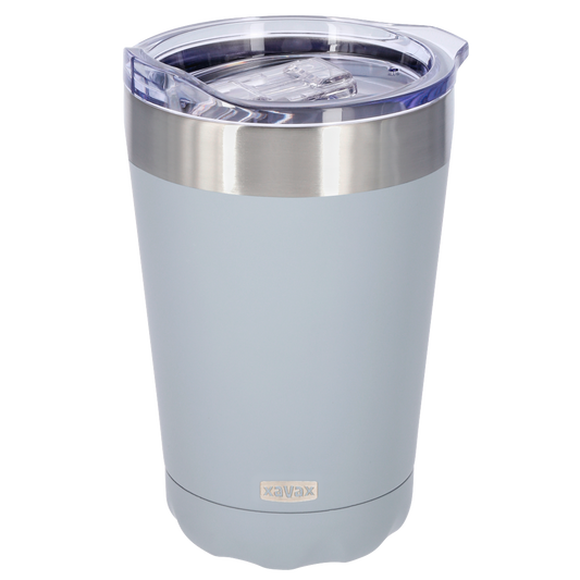 XAVAX 111247 "Office" Insulated Mug, 270 ml, grey