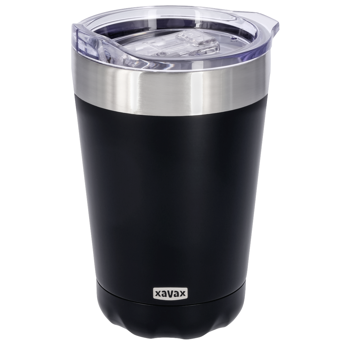 XAVAX 111248 "Office" Insulated Mug, 270 ml, black