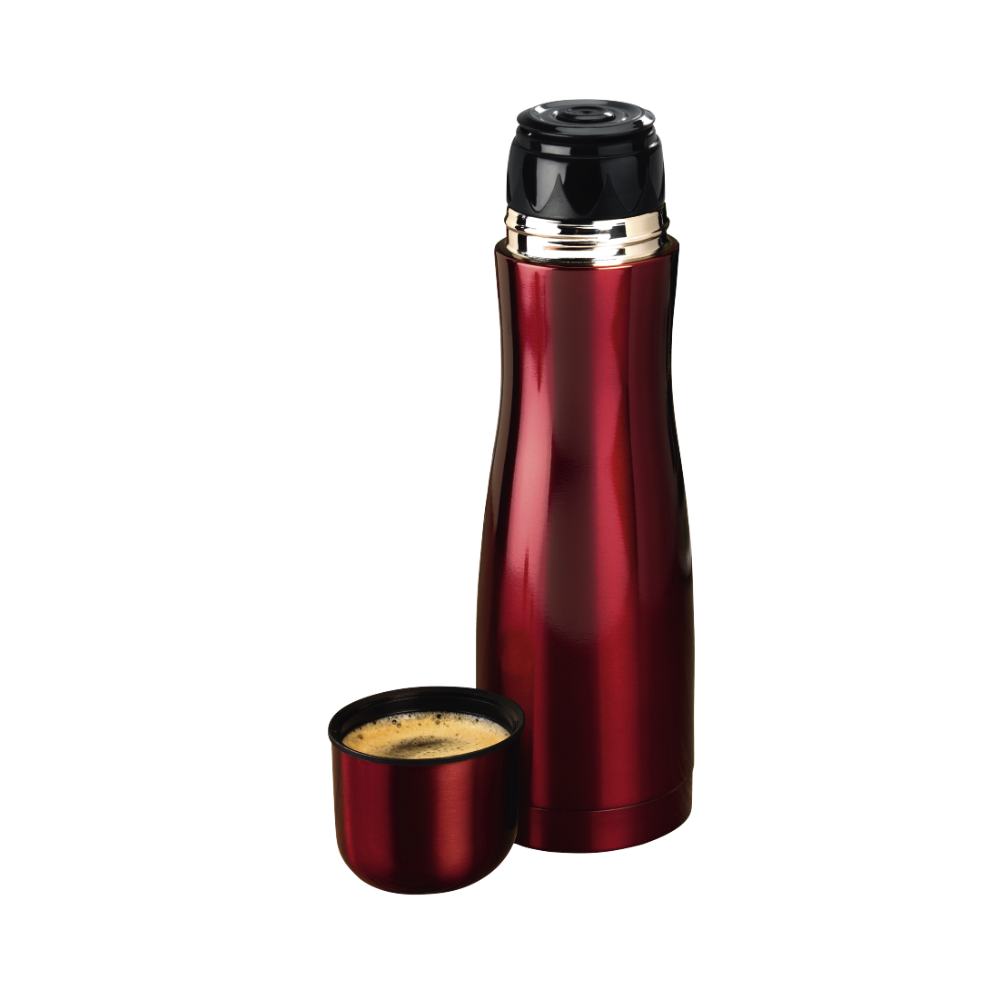 XAVAX 111334 "Birillo 0.5" Vacuum Bottle, red