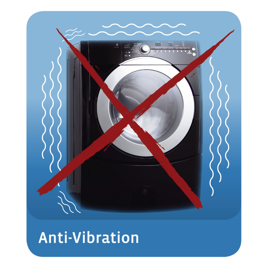 XAVAX 111362 Anti-Slip Mat for Washing Machines