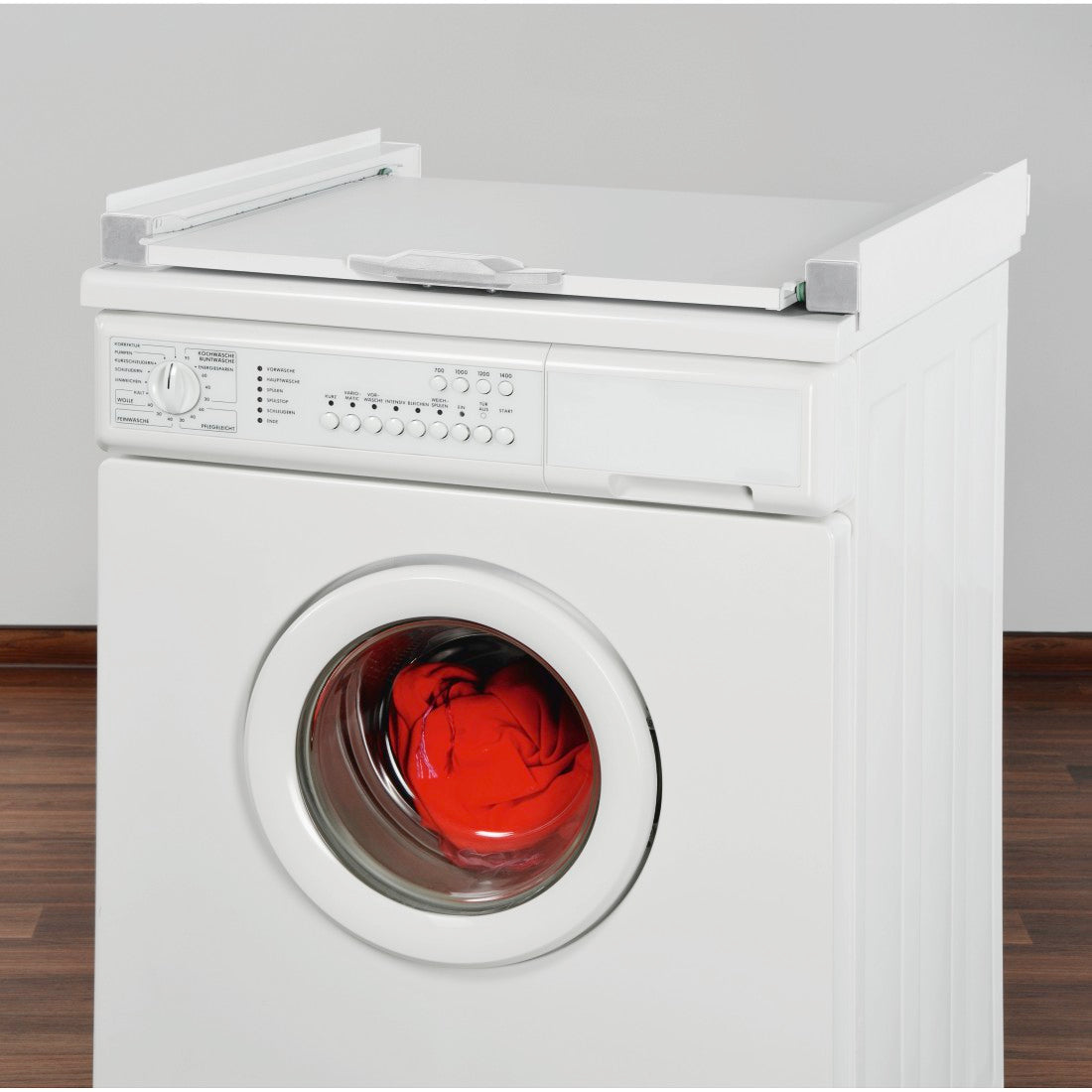 XAVAX 111363 Stacking Kit for Washing Machines/Dryers, with Sliding Plate