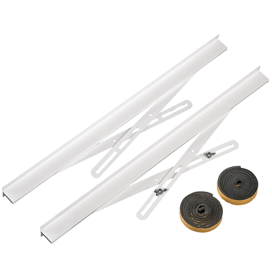 XAVAX 111379 Intermediate Frame (open front) for Washing Machine and Dryer, 55 - 66 cm