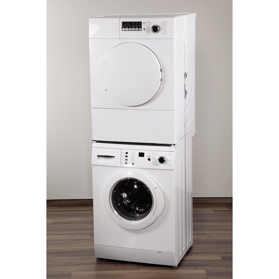XAVAX 111379 Intermediate Frame (open front) for Washing Machine and Dryer, 55 - 66 cm