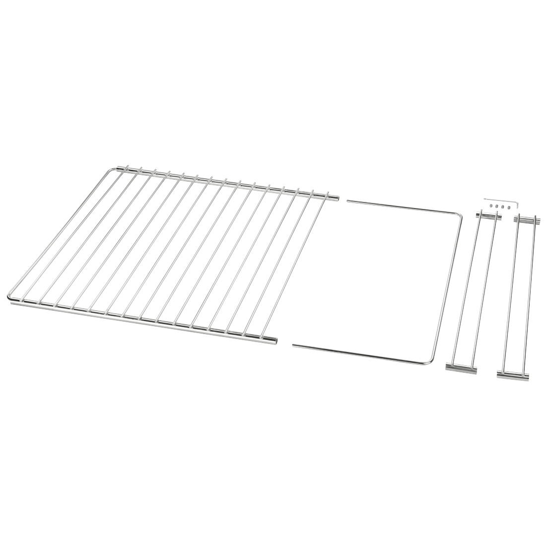 XAVAX 111395 Oven Grid, 39 x 35 cm, extendable up to 65 cm, incl. extension