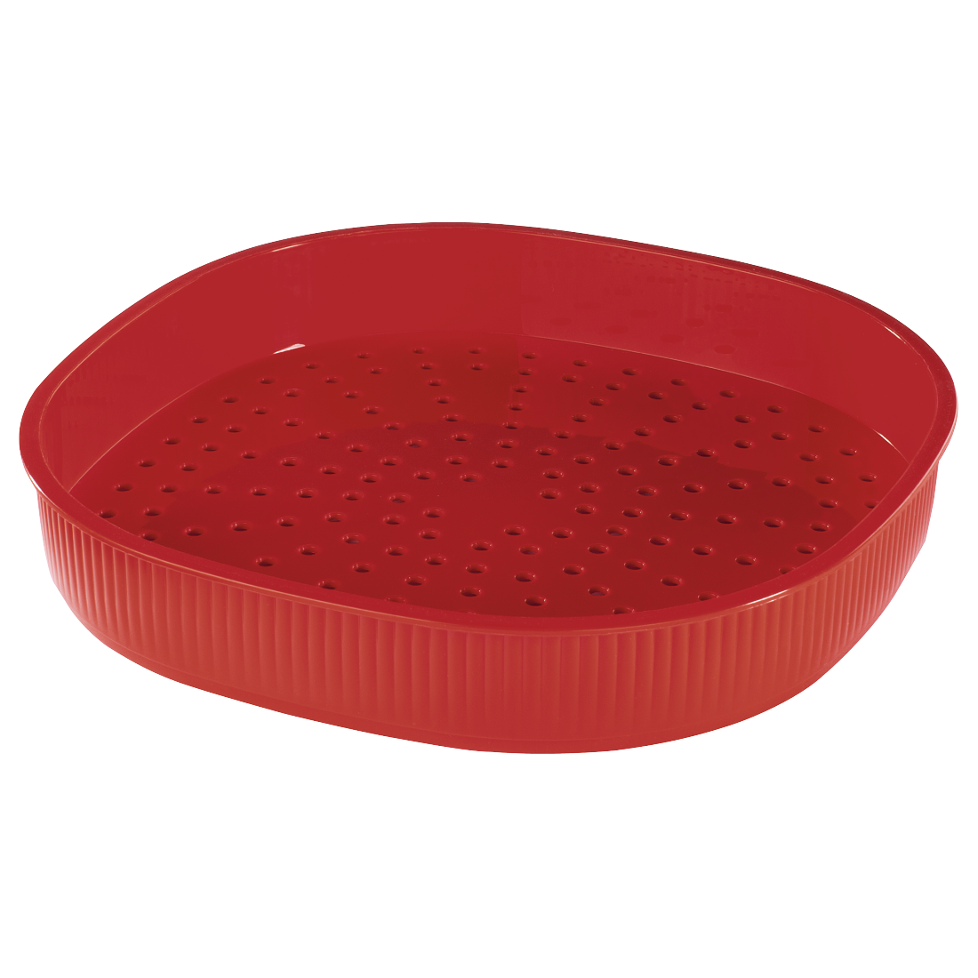 XAVAX 111485 Microwave Steam Cooker, PP, 4 Litres, red