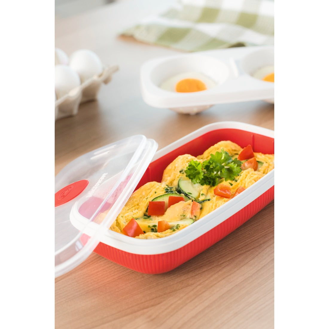 XAVAX 111486 Microwave Omelette Maker, PP, 0.75 l