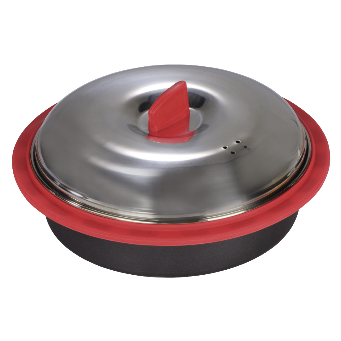 XAVAX 111493 Microwave Pot with Cover, 1.5 l, Up to 900W, Diameter 25.2cm, Height 10.6cm