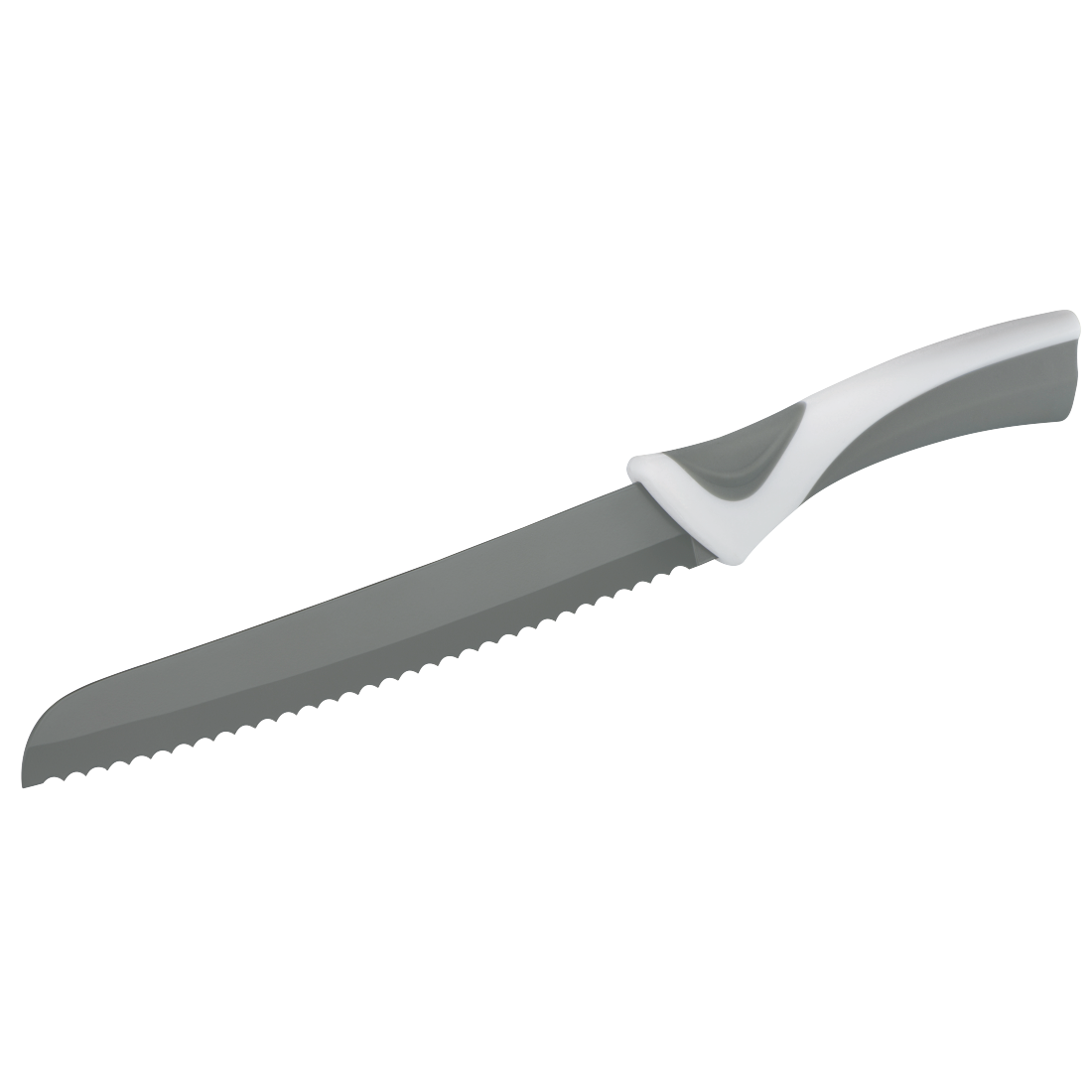 XAVAX 111521 Bread Knife, grey