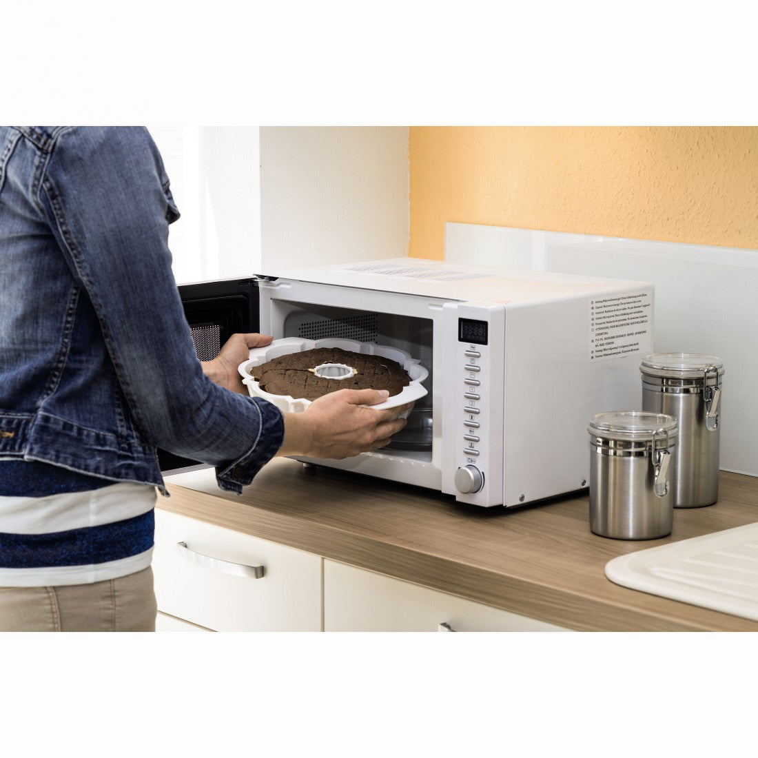 XAVAX 111529 "Bundt Cake" Microwave Baking Tin/Mould