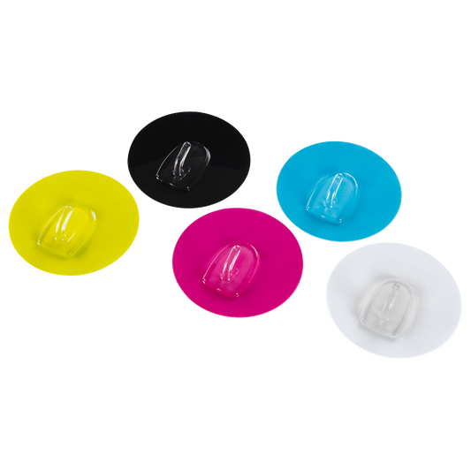XAVAX 111536 Adhesive Pads with Plastic Hook, reuseable, 5 pieces