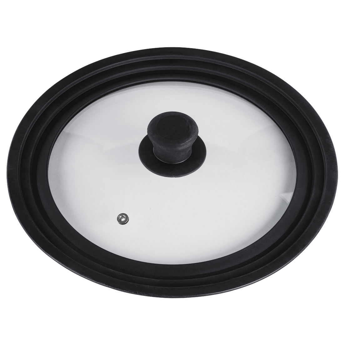 XAVAX 111545 Universal Lid with Steam Vent for Pots and Pans, 24, 26, 28 cm, glass