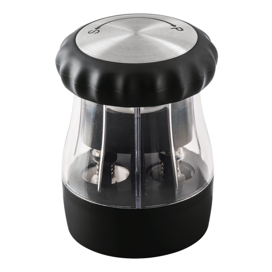 XAVAX 111549 2in1 Salt and Pepper Mill, black