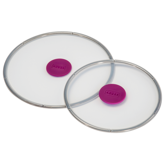 XAVAX 111553 CLING COVER SET of 2 - 20cm & 24cm
