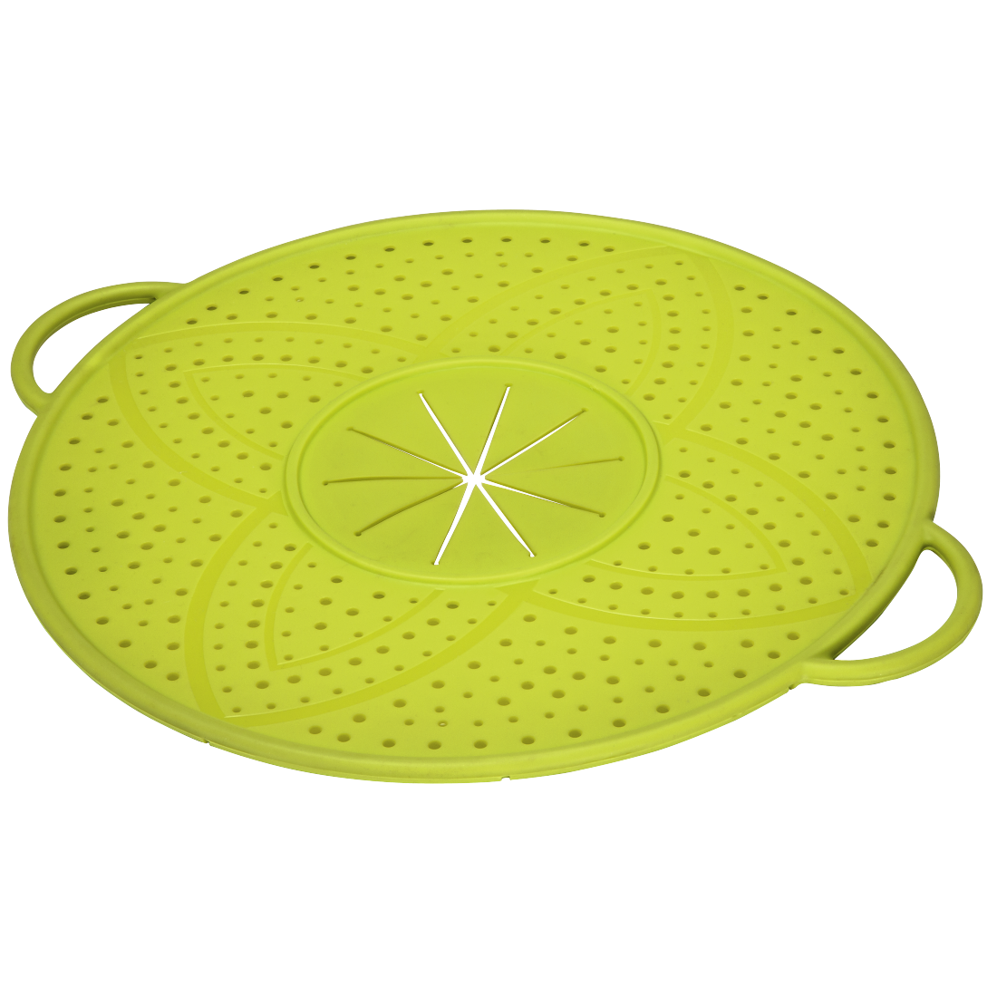 XAVAX 111559 Boil Over Safeguard, made of silicone, round, 31 cm, green