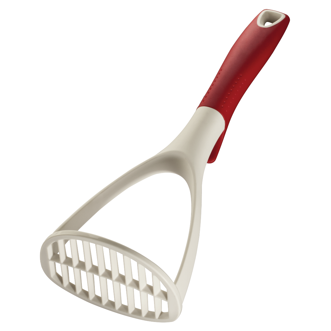 XAVAX 111562 Potato Masher, made of nylon, 29 cm, red/white