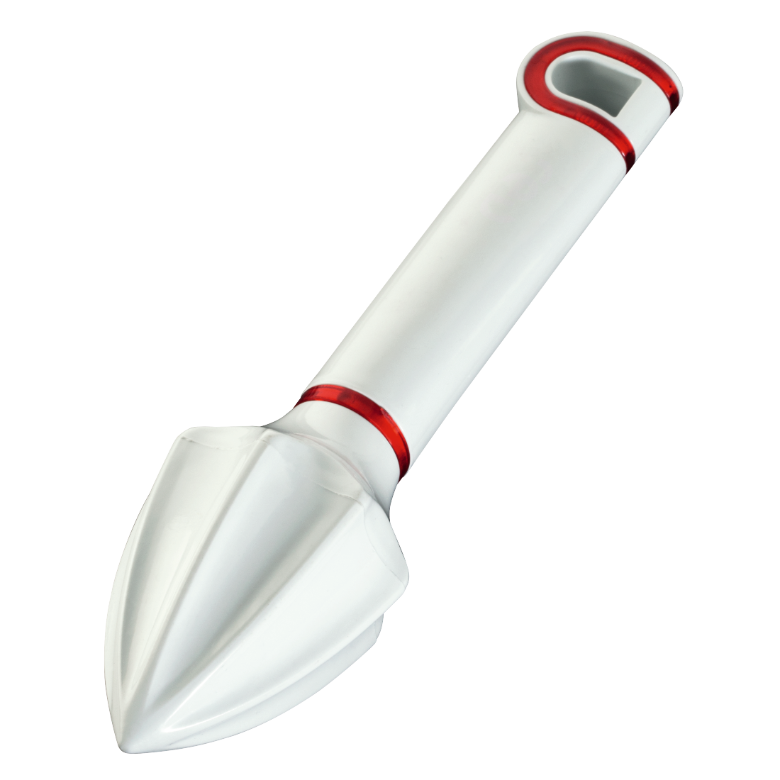 XAVAX 111571 Handheld Citrus Juicer/Reamer, 19 cm, red/white