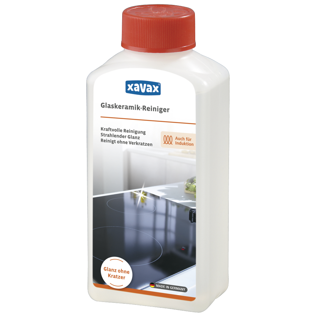 XAVAX 111726 Glass Ceramic Cleaner, 250 ml