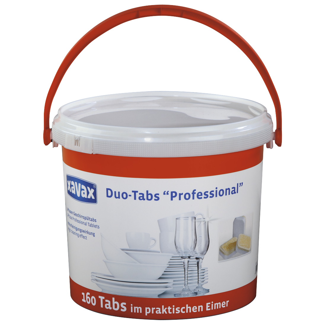 XAVAX 111735 2-Phase Pro Tabs Soap for Dishwashers, 160 Tabs x 18gms