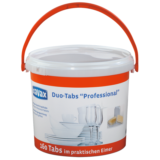 XAVAX 111735 2-Phase Pro Tabs Soap for Dishwashers, 160 Tabs x 18gms