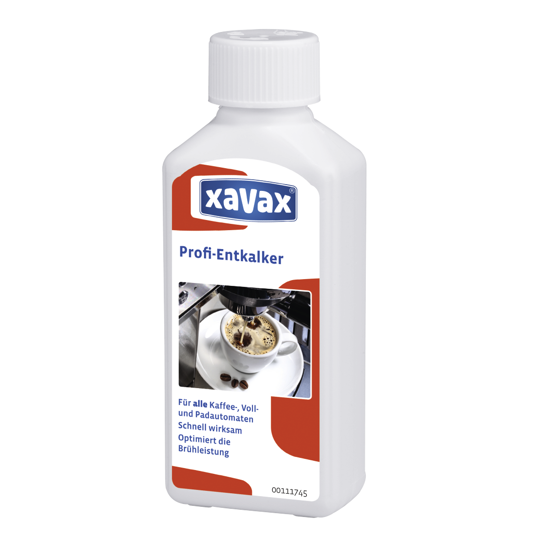 XAVAX 111745 Professional Descaler for Coffee Makers, 250 ml