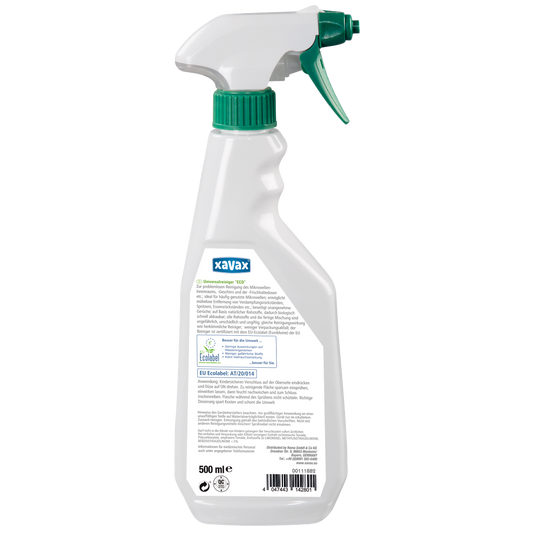 XAVAX 111882 Universal "ECO" Cleaner for Microwaves and Kitchen Equipment
