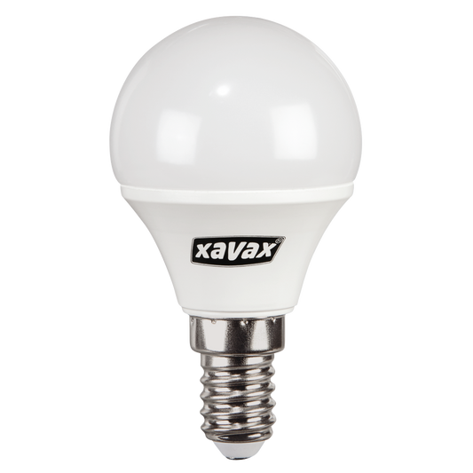 XAVAX 112217 LED Bulb, E14, 250lm replaces 25W drop bulb, warm white