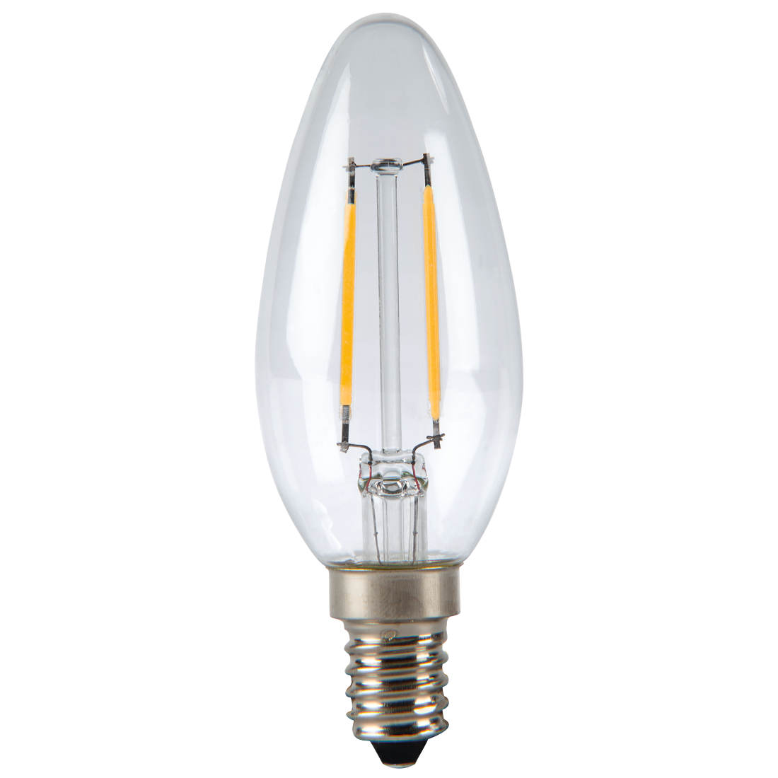 XAVAX 112237 LED Filament, E14, 250lm replaces 25W candle bulb, warm white