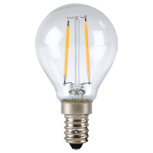 XAVAX 112239 LED Filament, E14, 250lm replaces 25W drop bulb, warm white