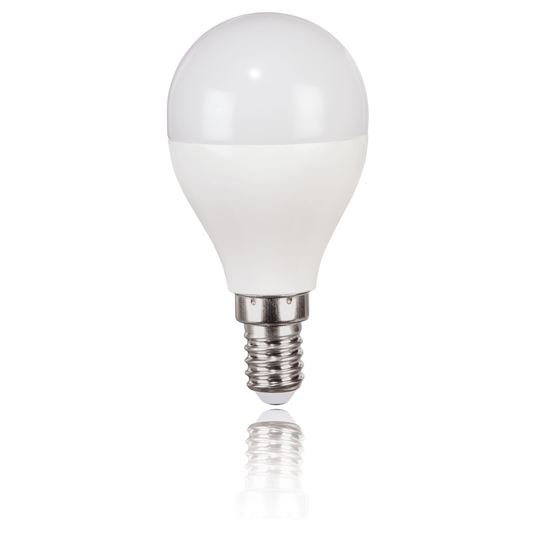 XAVAX 112256 LED Bulb, E14, 470lm replaces 40W, drop bulb, warm white, RA90