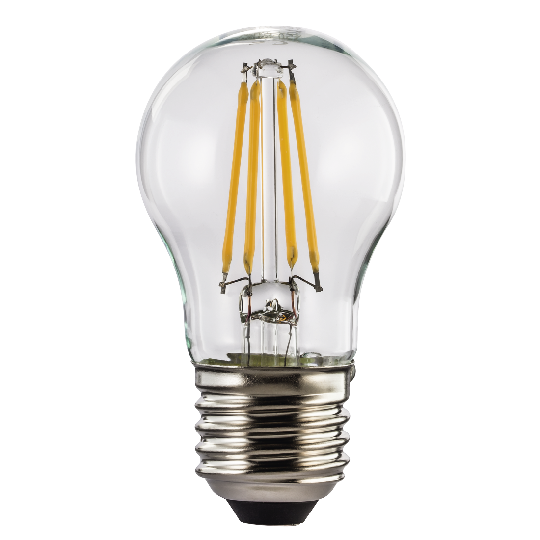 XAVAX 112267 LED Filament, E27, 470lm replaces 40W drop bulb, warm white