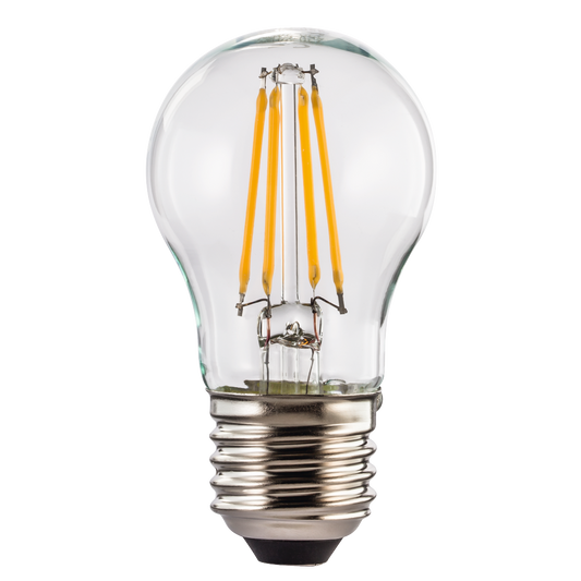 XAVAX 112267 LED Filament, E27, 470lm replaces 40W drop bulb, warm white