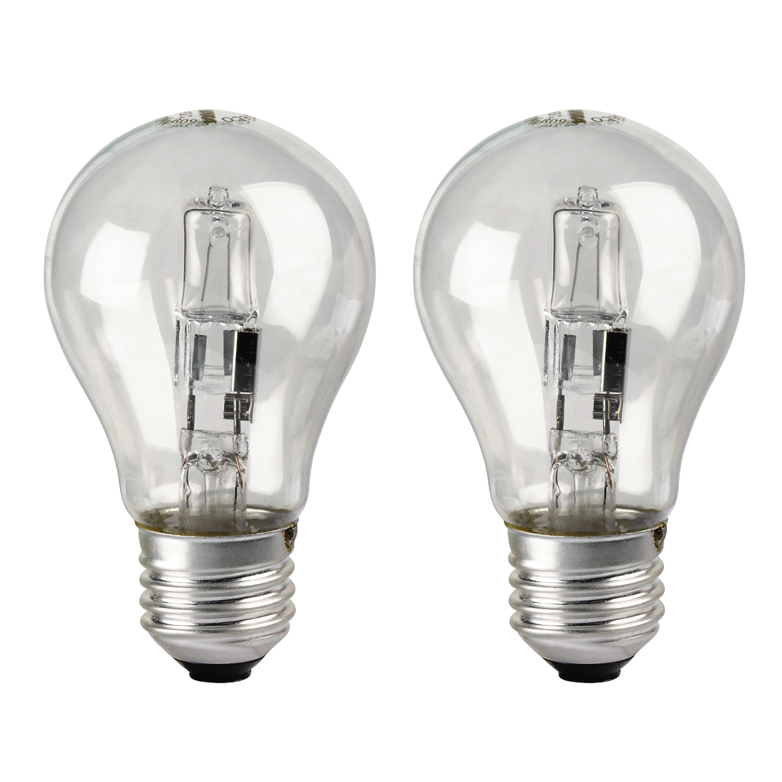 XAVAX 112401 Halogen Bulb, E27, 20W, warm white, 2 pieces
