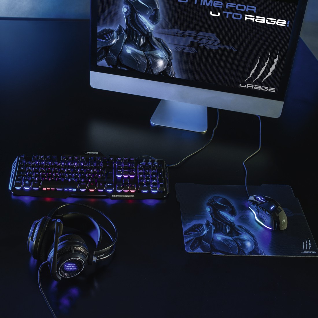 HAMA 113743 URAGE MOUSEPAD CYBERPAD