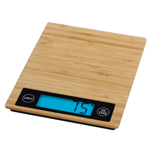 XAVAX 113956  "Philina" Kitchen Scales, bamboo