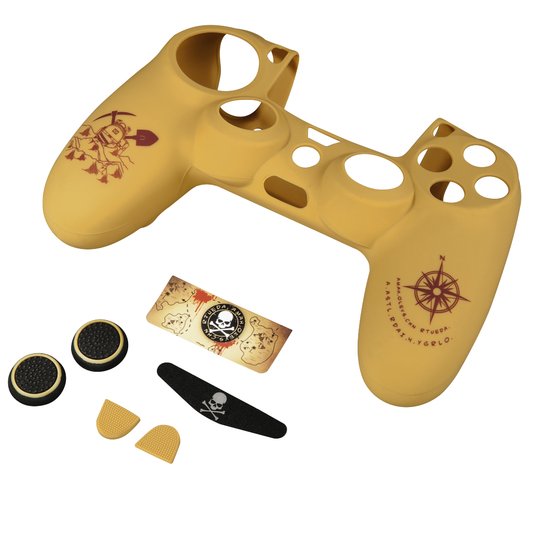 Hama 115448 "Adventure" 7in1 Accessory Pack for PS4/SLIM/PRO Dualshock 4 controller