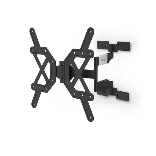 Hama 118060 Fullmotion"Ultraslim" TV Wall Bracket, 400x400,165 cm(65"),black