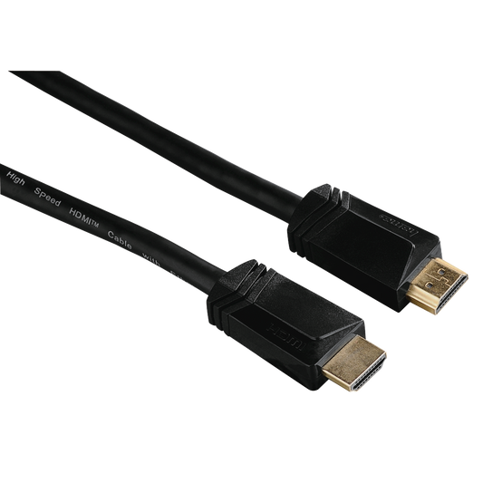 HAMA 122106 High Speed HDMI™ Cable, plug - plug, Ethernet, gold-plated, 5.0 m