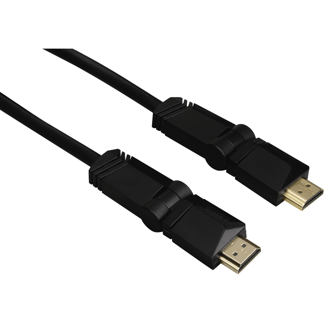 HAMA 122110 HIGHSPEED HDMI™ CABLE, PLUG-PLUG,ROTATION, G-P, E-NET, 1.5M