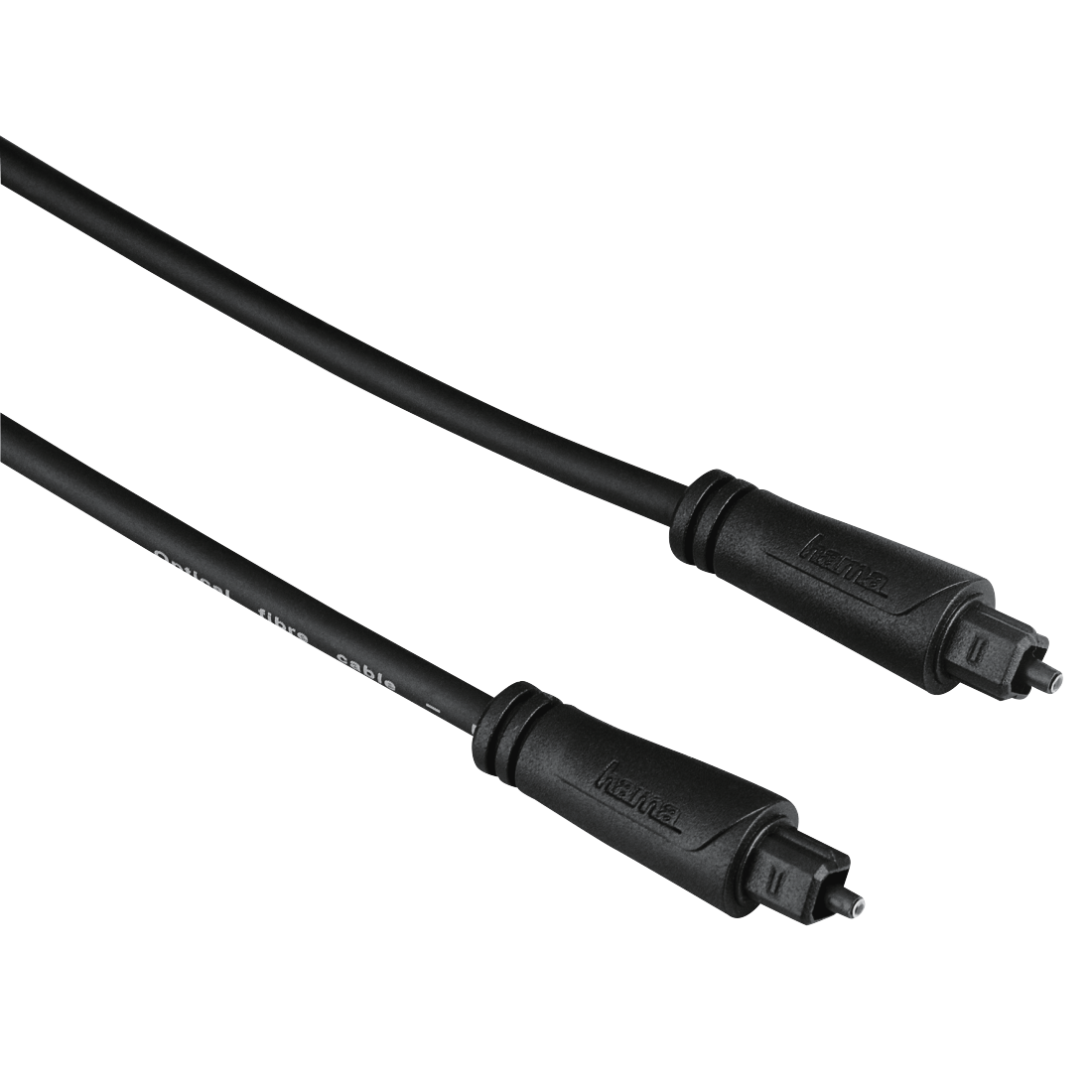 HAMA 122251 AUD OPT FIBRE CABLE,ODT PLUG(TOSLINK),1.5 M