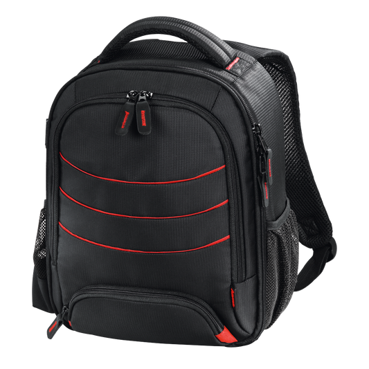 HAMA 126697 Hama "Miami" Camera Backpack, 150, black/red