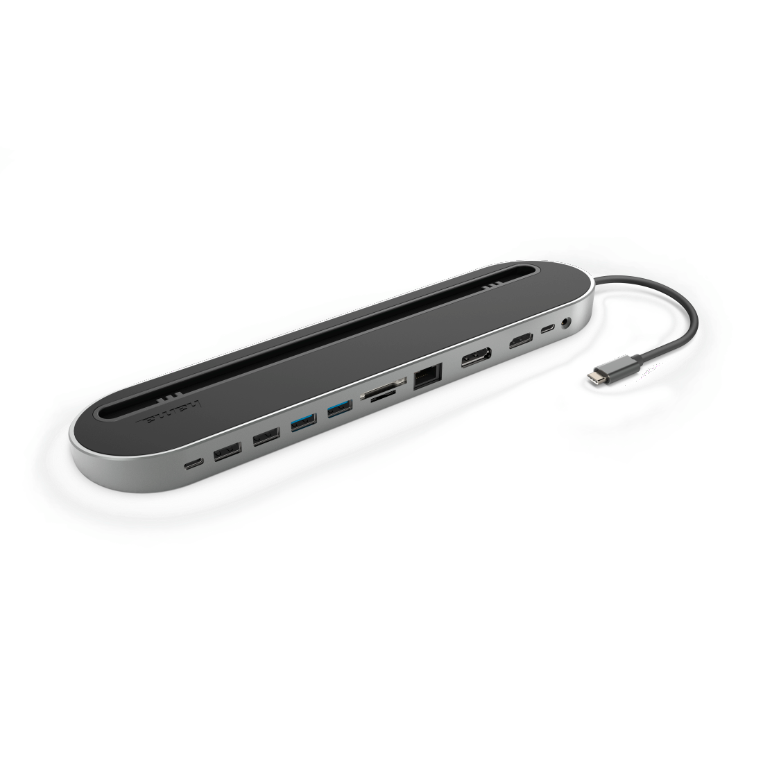 HAMA 135761 12-IN-1 USB-C DOCKING STATION FOR USB, HDMI™, DP, LAN, SD, MICROSD, JACK