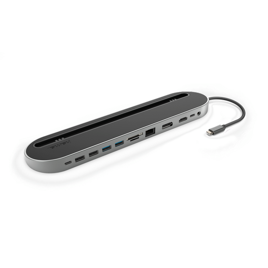 HAMA 135761 12-IN-1 USB-C DOCKING STATION FOR USB, HDMI™, DP, LAN, SD, MICROSD, JACK