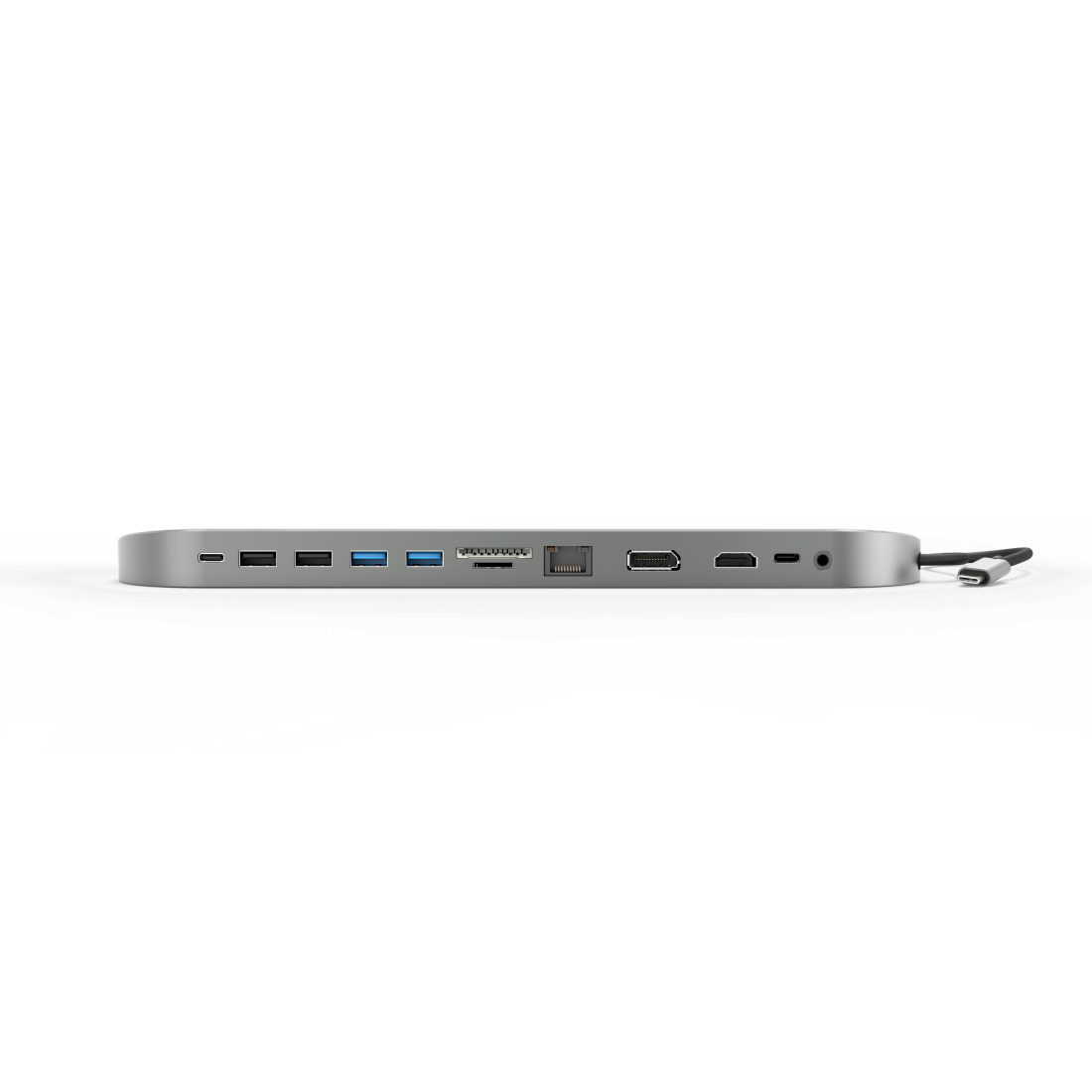 HAMA 135761 12-IN-1 USB-C DOCKING STATION FOR USB, HDMI™, DP, LAN, SD, MICROSD, JACK