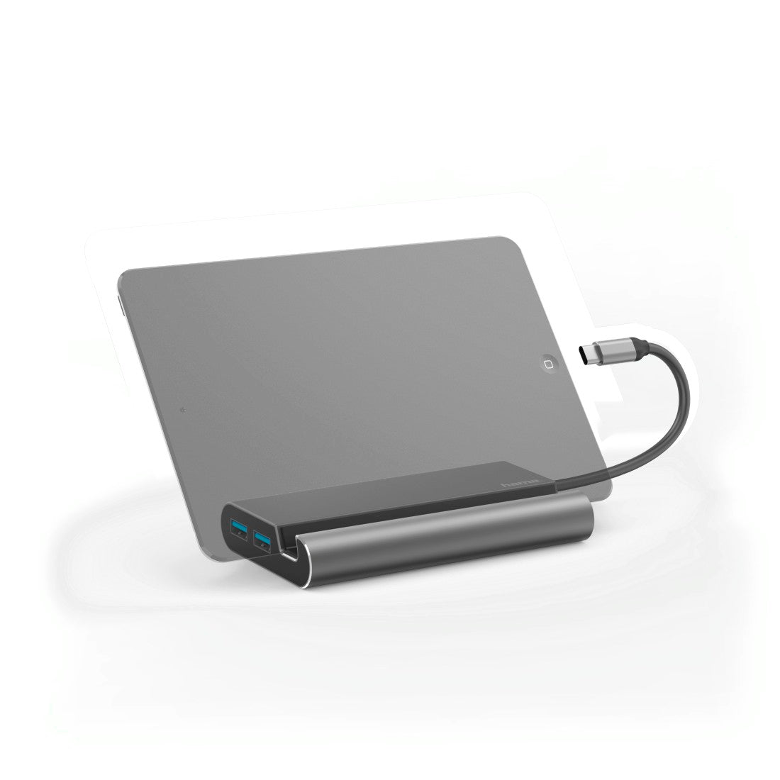 HAMA 135764 7-in-1 USB-C Docking Station for 3x USB-A 3.1, HDMI™, VGA, LAN, USB-C (PD)
