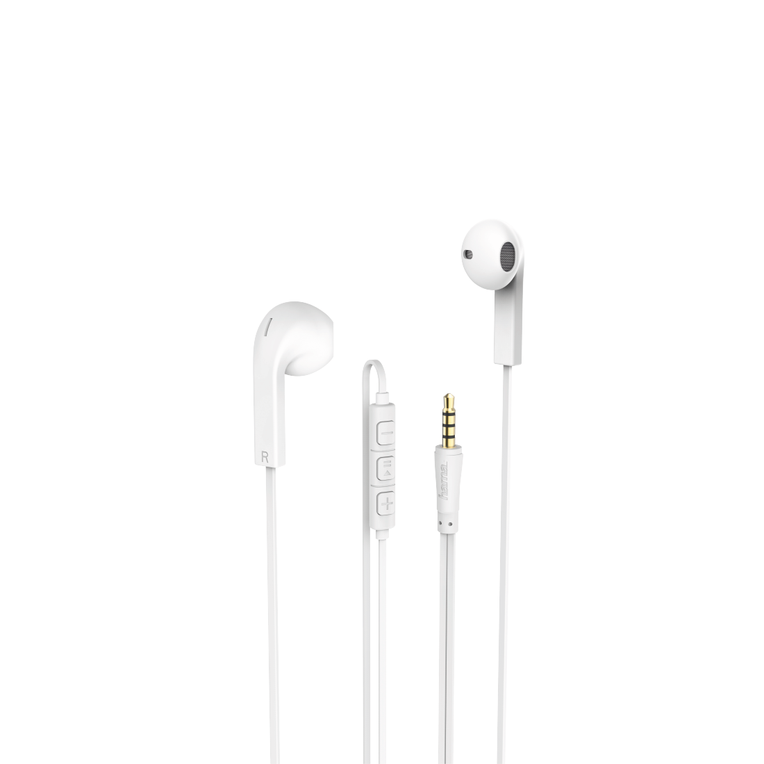 HAMA 137444 "Advance" In-Ear Headset, white