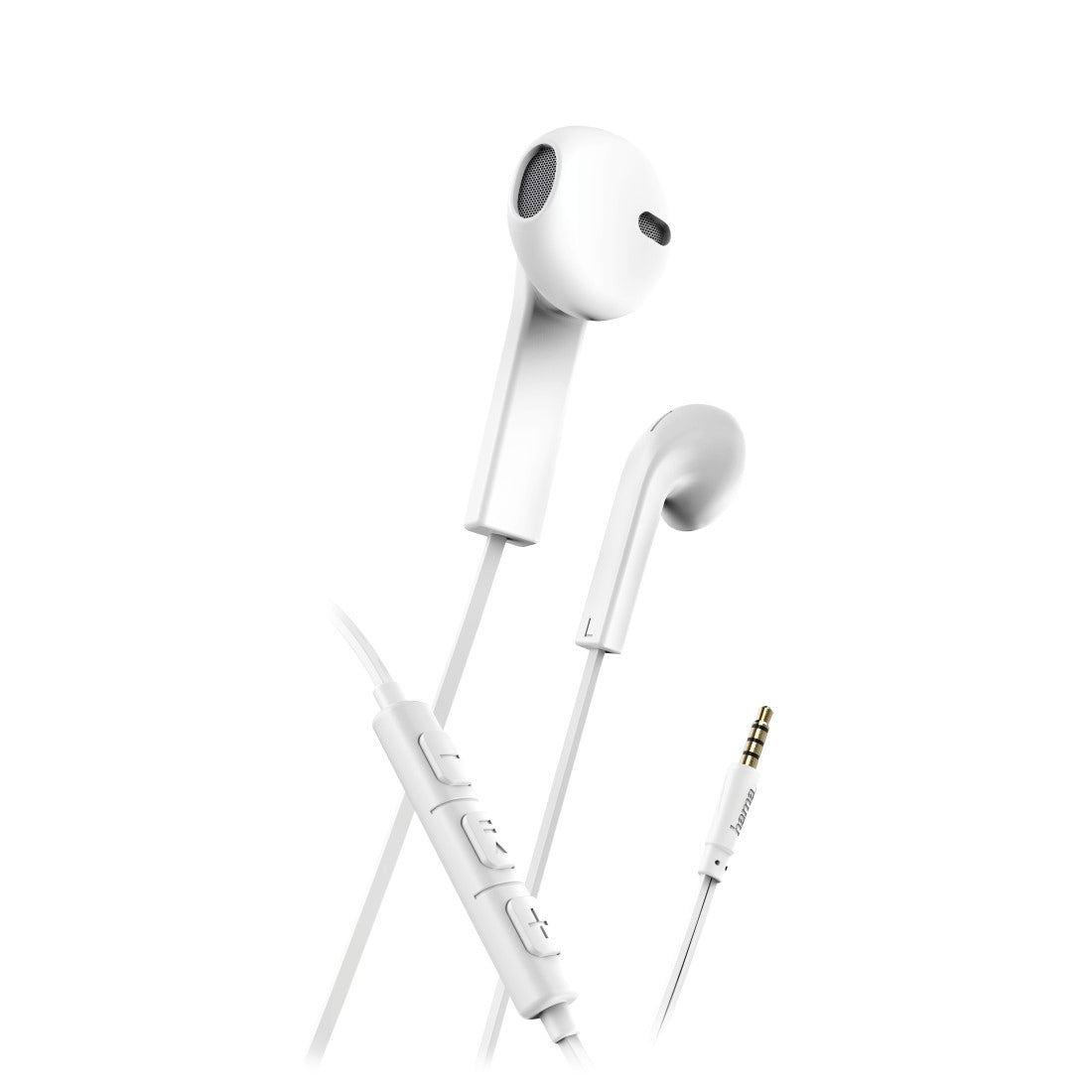 HAMA 137444 "Advance" In-Ear Headset, white